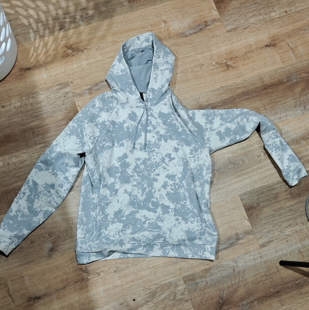 Lululemon City Sweat Hoodie - Gray/White Camo Pattern - EUC - Size L